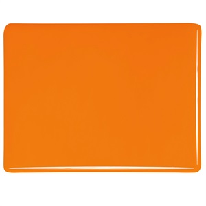 Bullseye 0025-0050 Mandarin Opaque 2mm.