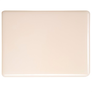 Bullseye 0034-0050 Light Peach Opaque 2mm.