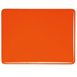 Bullseye 0125-0050 Orange Opaque 2mm.