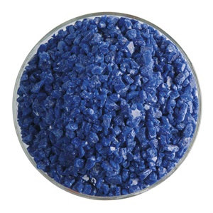 Bullseye Indigo Blue Opal Fritt 0148-0003. 2,225 g