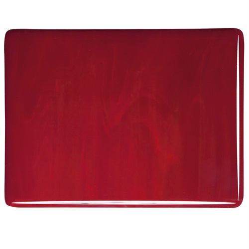 Bullseye 0224-0050 Deep Red Opaque 2mm.