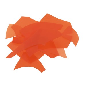Bullseye Confetti 0125-84 Orange Opal