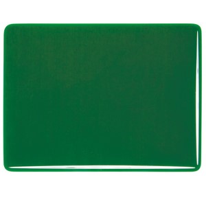 Bullseye 1145-0030 Kelly Green Transp. 3 mm