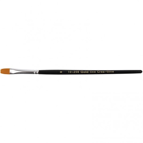 Gold Line Brush, 8 , platt