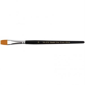 Gold Line Brush, 12 , platt