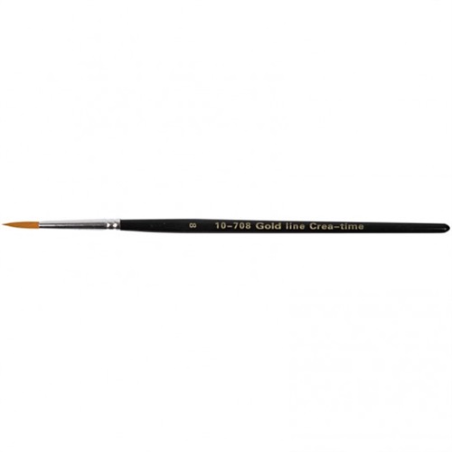 Gold Line Brush, 8 , rund