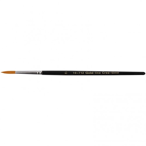 Gold Line Brush, 12 , rund