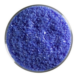 Bullseye Cobalt Blue Opal Fritt Medium. 0114-0002 2 225 kg