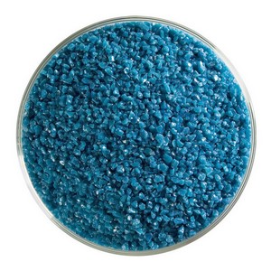 Bullseye Steel Blue Opal Fritt Medium. 0146-0002 2 225 kg