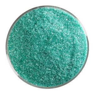 Bullseye Emerald Green Transparent Fritt Fine 1417-0001, 2 225 kg