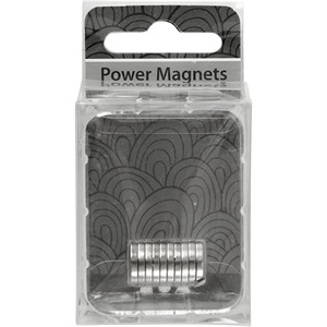 Kraftmagnet, 10 mm, 10 st.