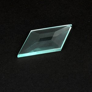 Diamantform Glas Klar 3,81x6,35cm