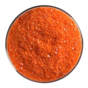 Bullseye Orange Opal Fritt Medium. 0125-0002 2 225 kg