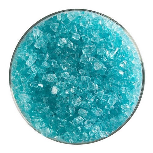 Bullseye Aquamarine Transparent Fritt Grov. 1808-0003 2 225 kg