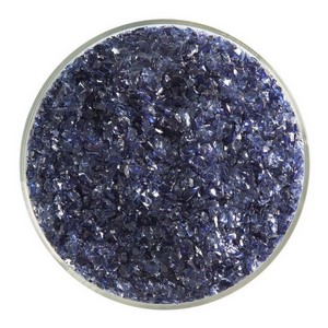 Bullseye Midnight Blue Transparent Fritt Medium. 1118-0002 2 225 kg