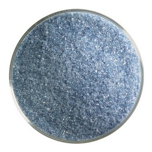 Bullseye Steel Blue Transparent Fritt Fine 1406-0001, 2 225 kg