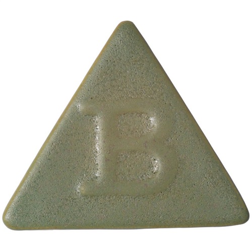 Botz Stengodsglasyr för keramik, grön granit. Prov
