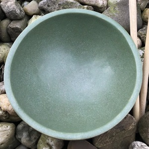 Botz Stengodsglasyr för keramik, grön granit. Lämplig för att göra service