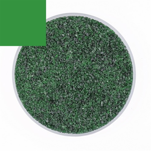 Float Fritt Chrome Green 0076 Grain 3 Transp. 250 g