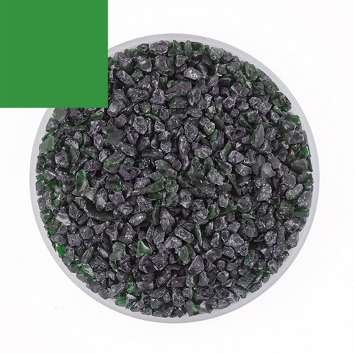 Float Fritt Chrome Green 0076 Grain 5 Transp. 250 g