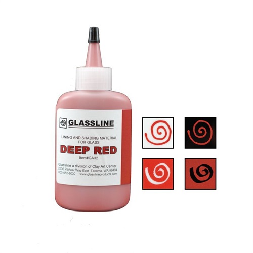 Glassline Deep Red