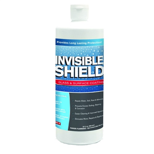 Invisible Shield, Glas & ytbeläggning