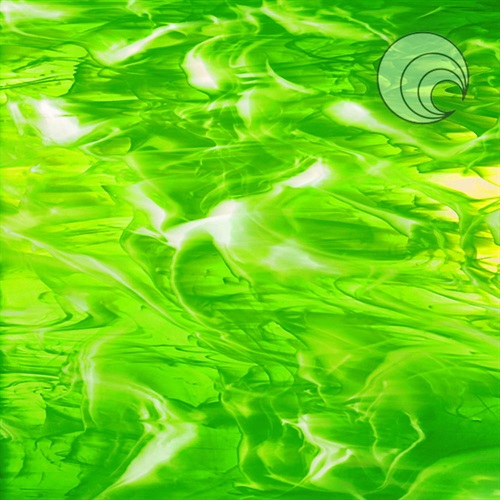 Oceanside System 96 826-92s-F Moss Green Wispy 3 mm 1/2 skiva