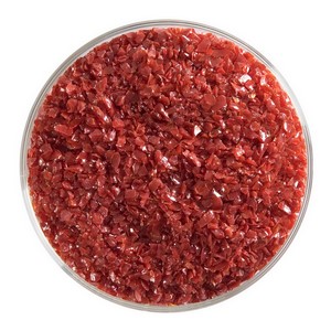 Bullseye Deep Red Opal Fritt Medium. 0224-0002 2 225 kg