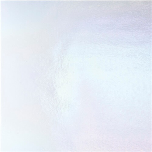 Bullseye 1009-0051 Reactive White Transparent IRI 2mm