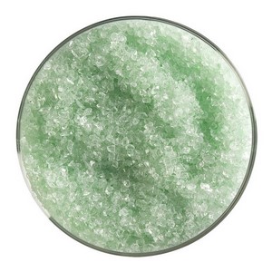 Bullseye Grass Green Transparent Fritt Medium. 1807-0002 2 225 kg