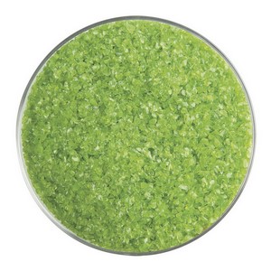 Bullseye Pea Green Opal Fritt Medium. 0312-0002 2 225 kg