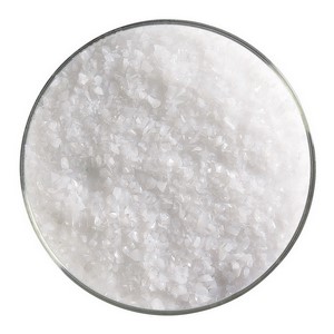 Bullseye White Opal Fritt Medium. 0113-0002 2 225 kg